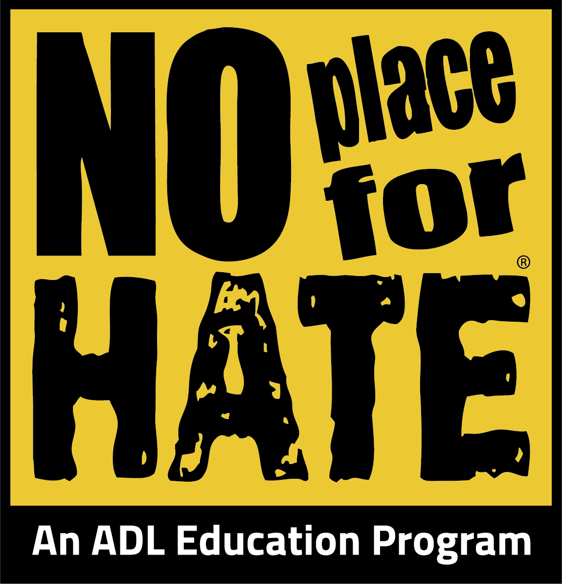 No place for hate logo