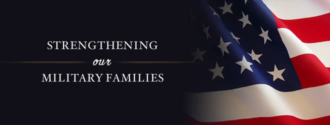 American Flag: Strengthening our military families